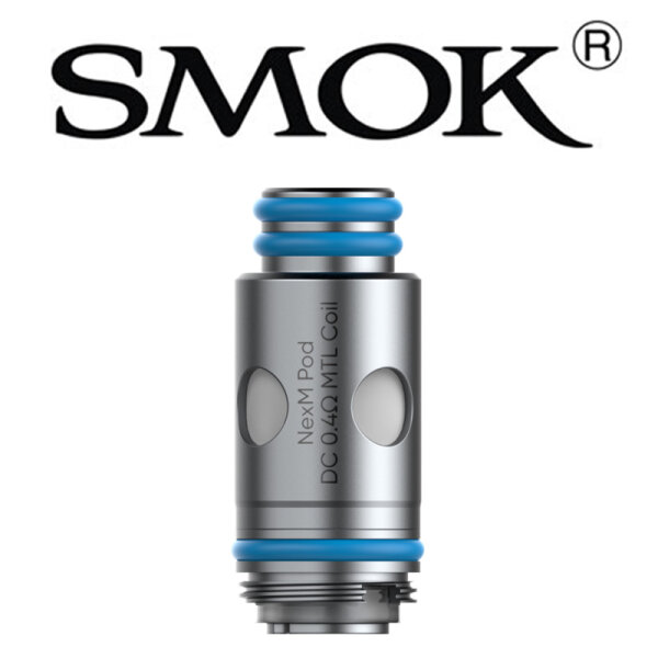 Smok NexM DC MTL Verdampferkopf 0,4 Ohm (5 Stück pro Packung)
